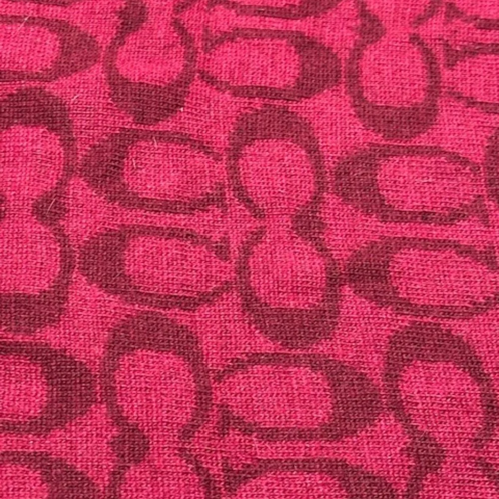 NWT Coach Wool Signature C Scarf Red - Picture 6 of 6
